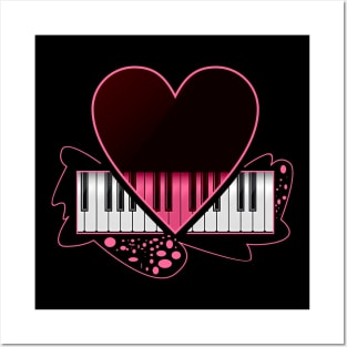 Love pianist Posters and Art